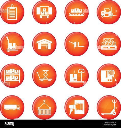 Delivery Icons Vector Set Stock Vector Image And Art Alamy