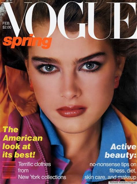 Brooke Shields 1980 Vogue Cover Is Proof That She S A Style Icon Huffpost