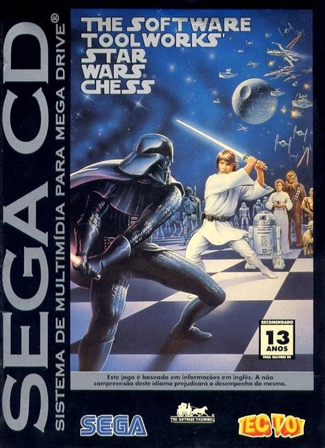 Star Wars Chess The Software Toolworks Star Wars Chess Para Sega Cd