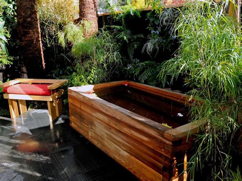 Enjoy soaking in this aromatic hot tub spa as if you were in. Japanese Soaking Tub Designs: Pictures & Tips From HGTV | HGTV