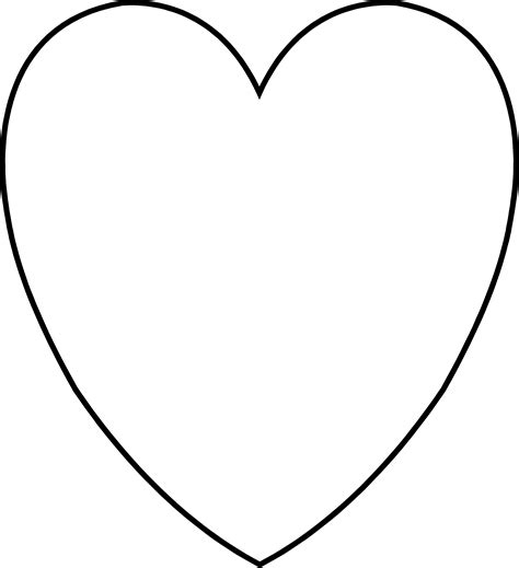 Simple Heart Template Free Download