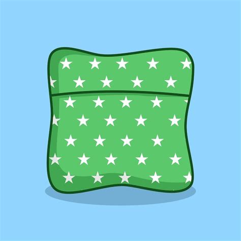 Premium Vector Vector Illustration Of Cute Sleeping Pillow Premium