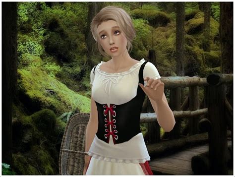 My Sims 4 Blog Little Red Riding Hood Sim And Clothing By Severinka