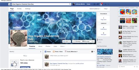 One Organic Chemist One Day Facebook Page