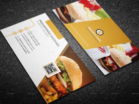 Simple Restaurant Business Card By Shohag4y Graphicriver