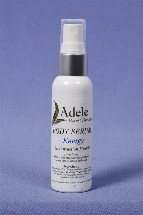 Energy Body Serum Beauty And Personal Care