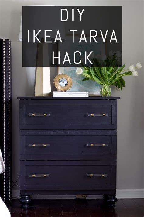 check out this awesome ikea tarva hack this post includes a step by step tutorial diy