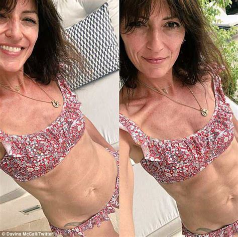 Davina McCall Posts ANOTHER Snap Of Her Slender Physique Daily Mail