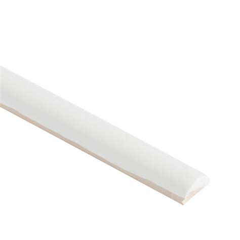 Rectangular villa artisan frost porcelain tile in white. Villa Artisan Oyster Porcelain Pencil | Floor & Decor ...