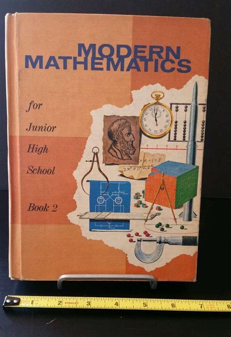 Modern Mathematics For Jr High School Vintage Old Math