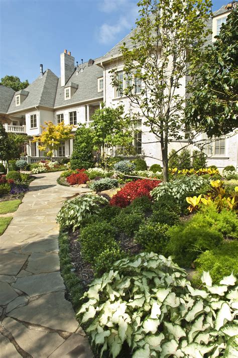 For everyone from passersby who are in the market for a new house to your kids seeking fun and excitement right in their. Backyard Landscape & Walkways w/ Seasonal Color by Gurley ...