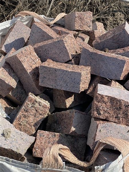 Leznykivske Granite Building Wall Stone Masonry Bricks From Ukraine