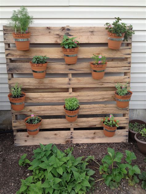 Diy Herb Garden Pallet Transform Your Wooden Pallet Into An Amazing
