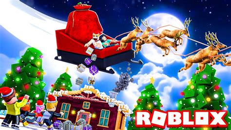 Delivering Presents To Save Christmas Roblox Story Youtube