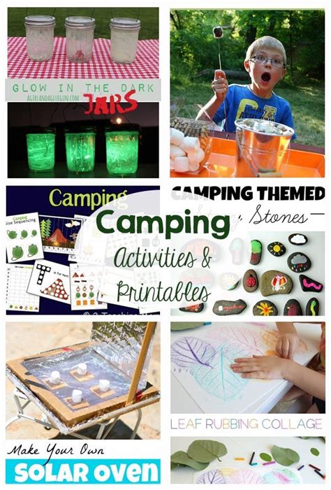 Camping Activities And Printables Camping Activities