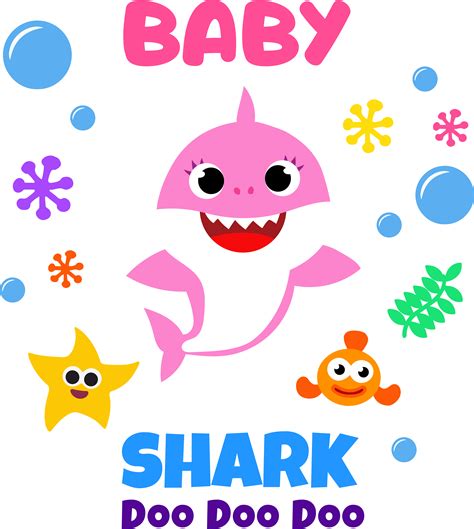 Baby Shark Svg Baby Shark Cricut Svg Baby Shark Clipart Inspire Uplift
