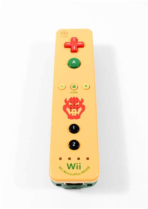 Nintendo Wii Remote Motion Plus Controller Bowser Edition Cheap Mail Order Specialty Store