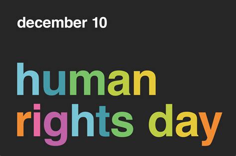 Human Rights Day Confederation Of Canadian Unions Ccu
