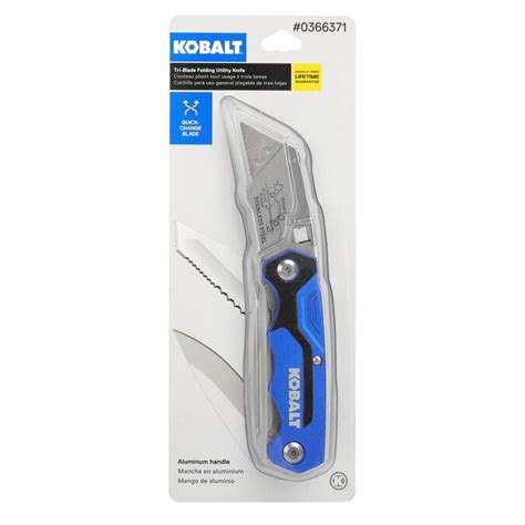 Kobalt 1 Blade Folding Utility Knife In The Utility Knives Department
