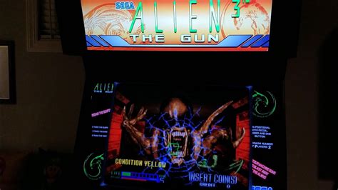 Alien 3 The Gun Arcade Cabinet Mame Playthrough W Hypermarquee Youtube