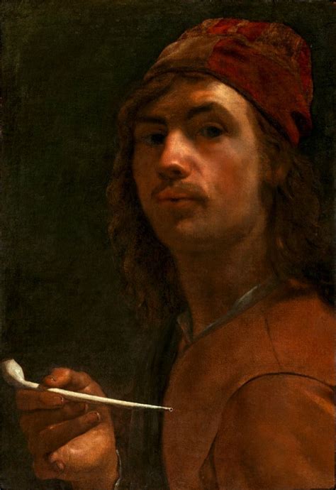 Michiel Sweerts Self Portrait With A Pipe Free Stock Illustrations