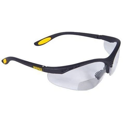 dewalt dpg59 125c reinforcer rx bifocal 2 5 clear lens high performance protective safety