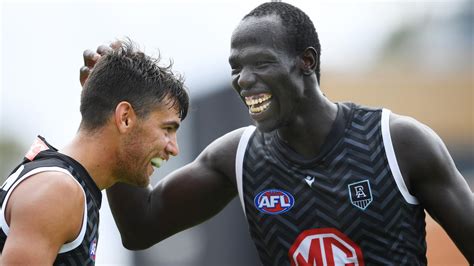 Afl Aliir Aliir On His Incredible Journey To The Afl The Chronicle