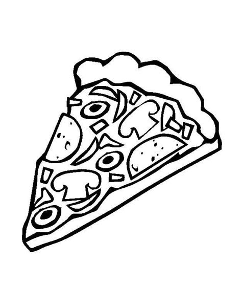 Detalles 81 Dibujo Pizza Para Colorear Vn Images And Photos Finder