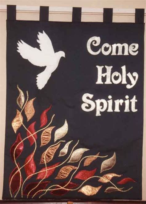 Pentecost Church Banners Designs Church Banners Pentecost
