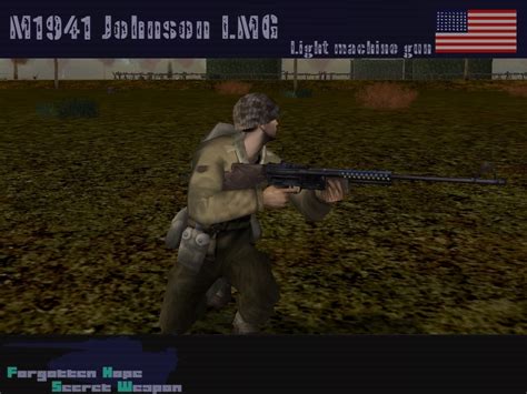 M1941 Johnson Lmg Forgotten Hope Secret Weapon Wiki Fandom Powered