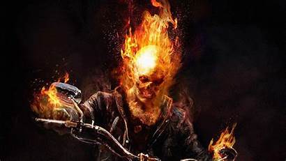 Ghost Rider Wallpapers Horror Skull Dark Fantasy