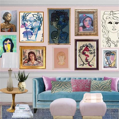 Gallery Wall Upgrade! 12 Beautiful Ideas For How To Hang Art | Gallery wall, Art galleries ...
