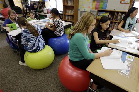 Pennsylvania School Swaps Desks For Yoga Balls To Help