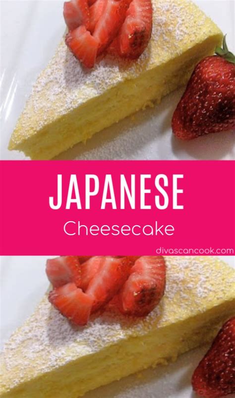 Japanese Cheesecake Recipe Recipe Japanese Cheesecake Recipes