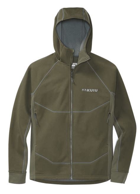 StrongFleece Hybrid 280 Full Zip Hoodie | KUIU | Full zip hoodie, Zip hoodie, Layered hoodie