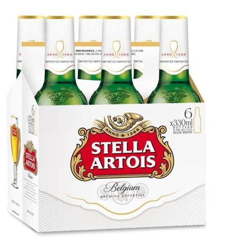 Stella Artois 6 Pack Bottles Bin 604 Wine Spirits