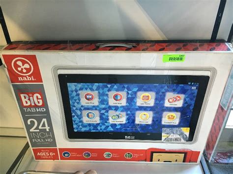 Nabi Big Tab Hd 24 Tablet Wif Nfc 16 Gb Em Auction Sale