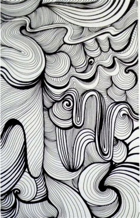80 Best Examples Of Line Drawing Art Op Art Zentangle Drawings