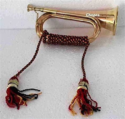Chopra Musicals Copper And Brass Military Bugle Cavalry