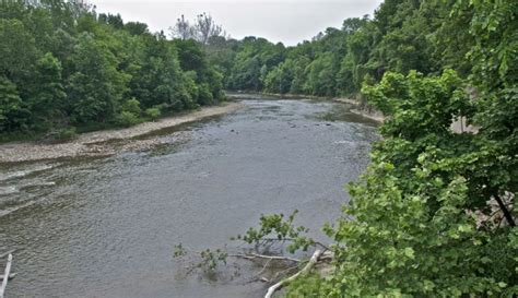 Chagrin River Steelhead Fishing Map And Guide