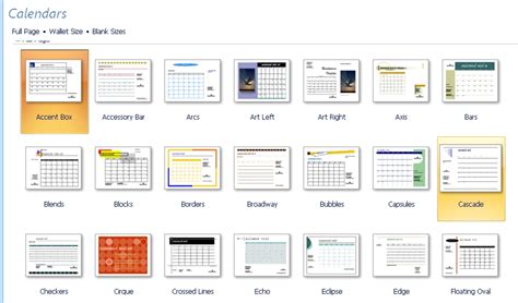 How To Create A Calendar In Microsoft Publisher 4 Steps