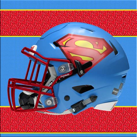 Dc Comics Football Helmets Concepts Football Helmets Helmet
