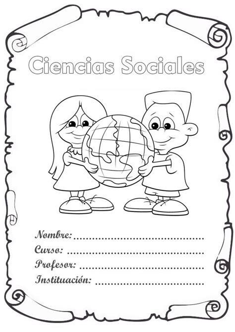 Dibujos Para Caratulas De Estudios Sociales Faciles Dibujos Para