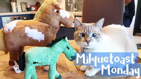 Minecraft Horse And Zombie Foal Plushies Milquetoast Monday Youtube