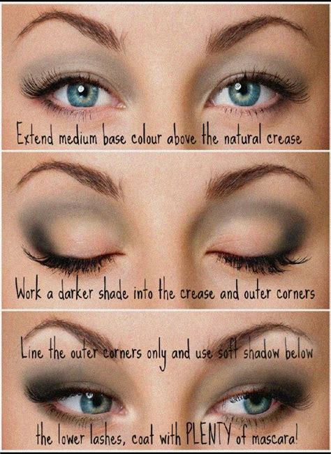 Smokey Eyeshadow Application For Hooded Eyes Makeup For Droopy
