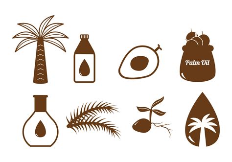Palm Oil Icon Vector Art Icons And Graphics For Free Download