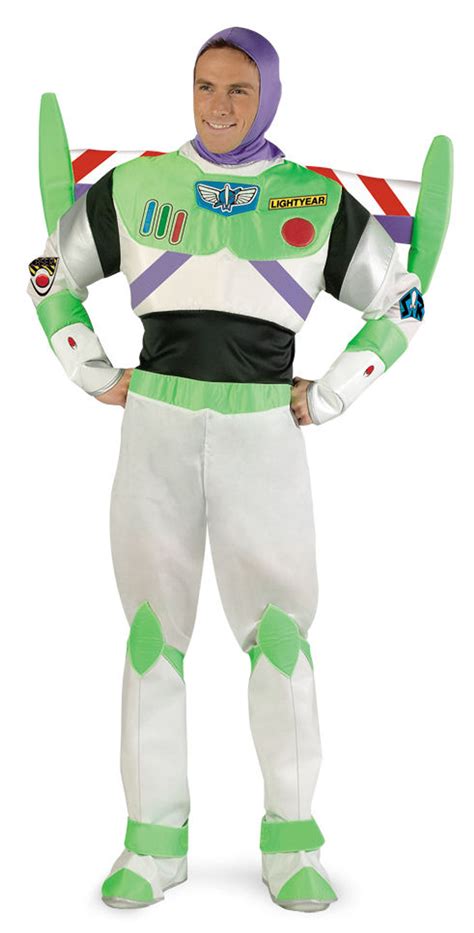 Buzz Lightyear Deluxe Adult Toy Story Costume The Costume Shoppe