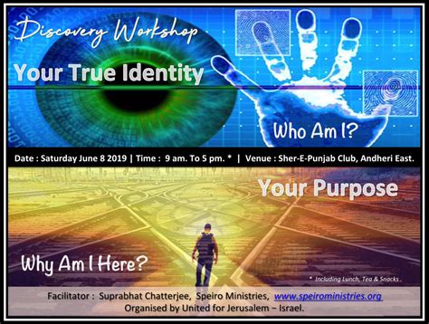 Discovery Workshop Identity And Purpose Speiro Ministries