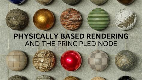 Physically Based Rendering Pbr And The Principled Node Blendernation