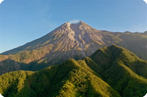 Monte Merapi Volcanian